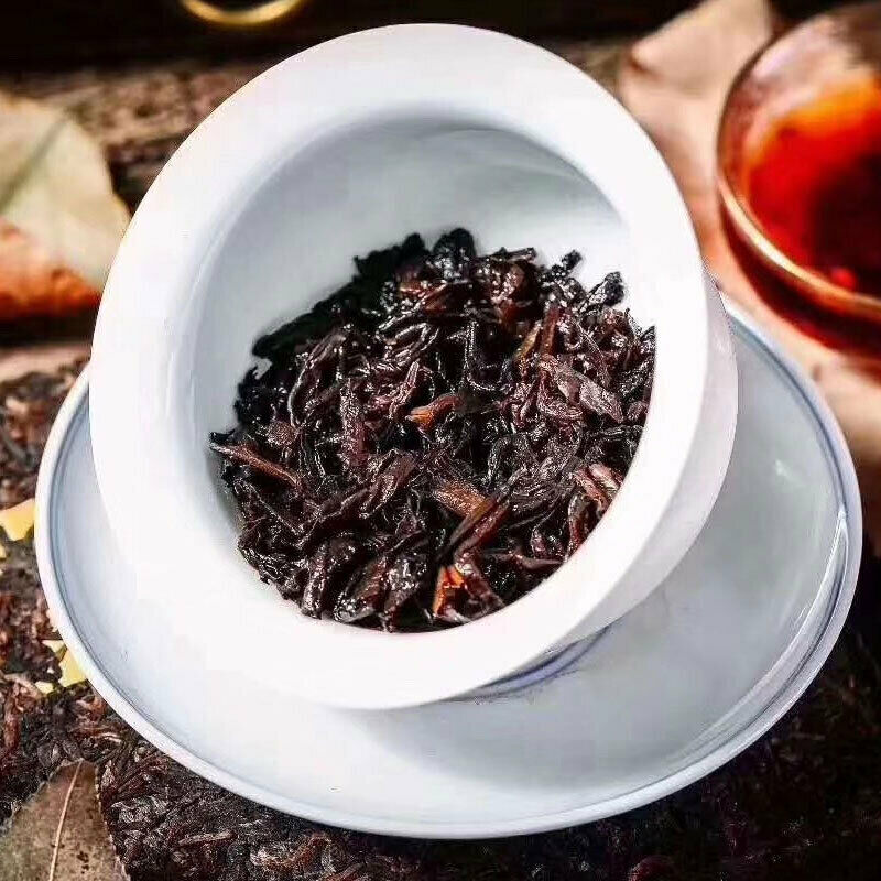 TemuTea 250g Classic Pu-erh Tea Brick Aged Ripe Puer Tea Brick