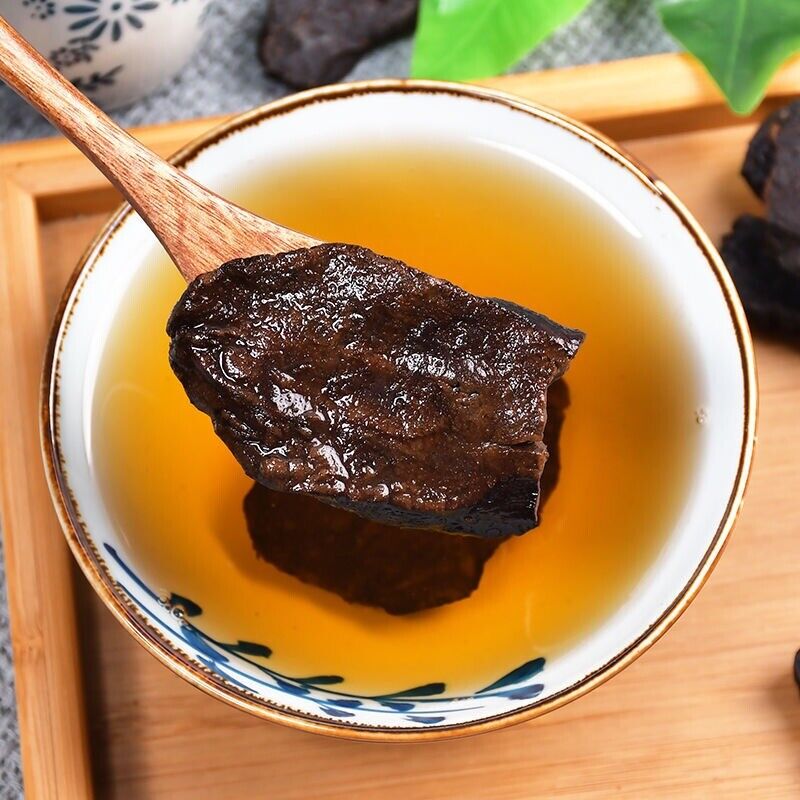 HelloYoung Top Dried Wild He Shou Wu Natural Polygonum Multiflorum Root Black Herbal Tea