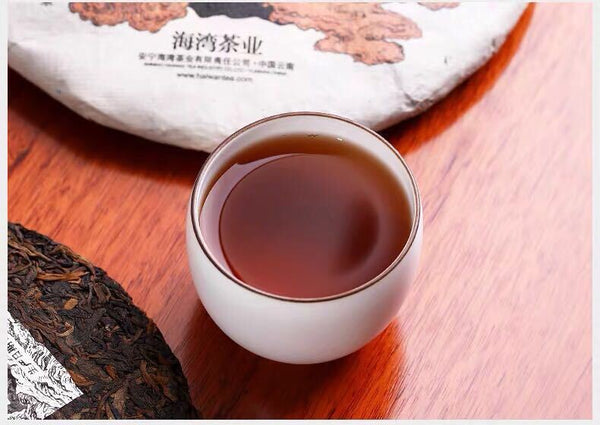 2018 Haiwan Ancient Tree Puer Tea Shu Black Pu Er Ripe Great Idea (Peng Tu) 400g