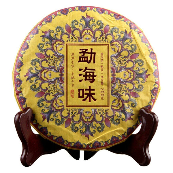 HelloYoung Menghai Scent of Time Ripe Puer Tea The Fragrance of Menghai Shu Puerh 200g
