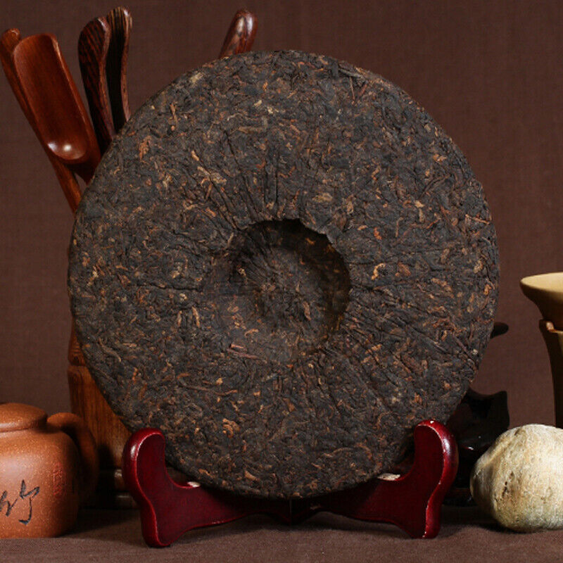 HelloYoung Ruyi * Year Yunnan Longrun Tea Puer Ripe Shu Pu-erh Tea Pu'er Cake 357g