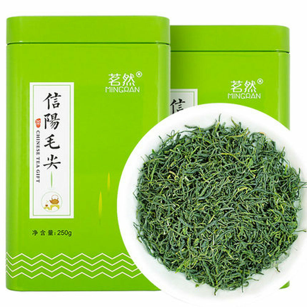 HelloYoung China Xinyang Maojian Tea Mao Jian Specialty Tea Top Grade New Green Tea 250g