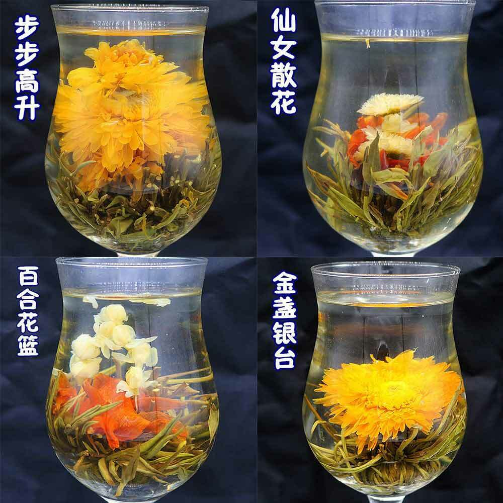 HelloYoung 16 Kinds of Flower Original Blooming Flower Tea Herbal Crafts Flowers Tea 130g Secondary image