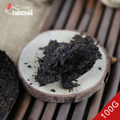 HelloYoung yr Yunnan Puer Cake Shu Pu er Long Dao Ripe Puerh Tea Cake 100g
