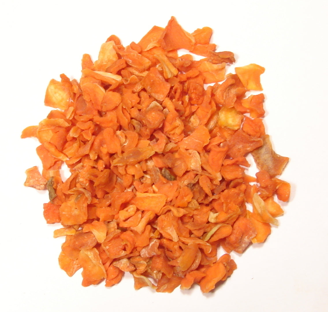 Carrot Flakes - 2 lb - Dehydrated Vegetables for Soup, Health, Camping & Storage Main image