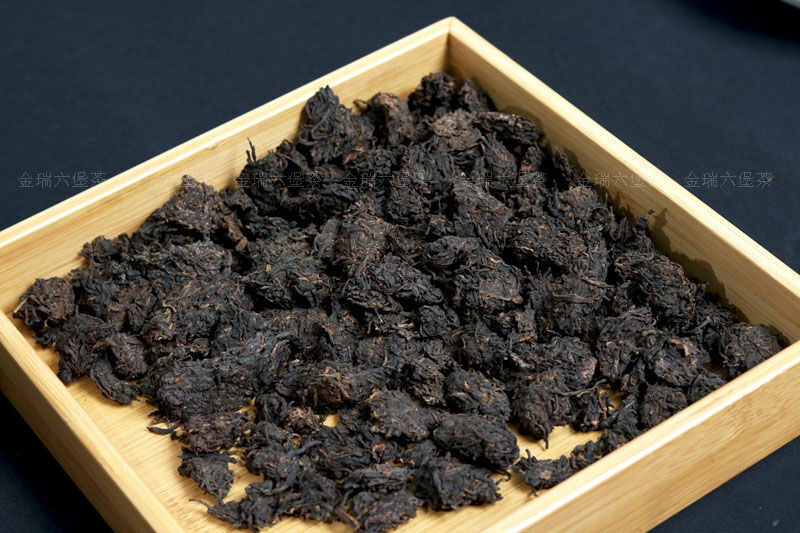 HelloYoung Guangxi Hei Cha Aged Wild Liu Bao Lao Cha Tou Golden Bud Nuggets Dark Tea 500g