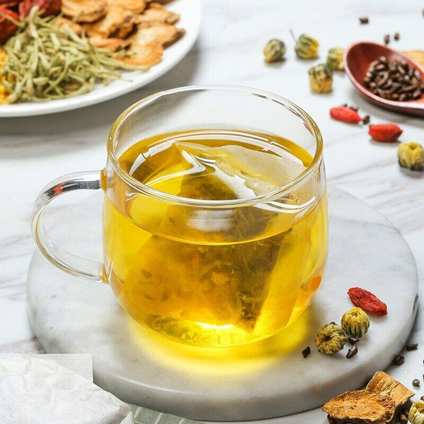 HelloYoung Chinese Liver Teabags for Detox Cleanse Herbal Teabag Includes Goji Berry