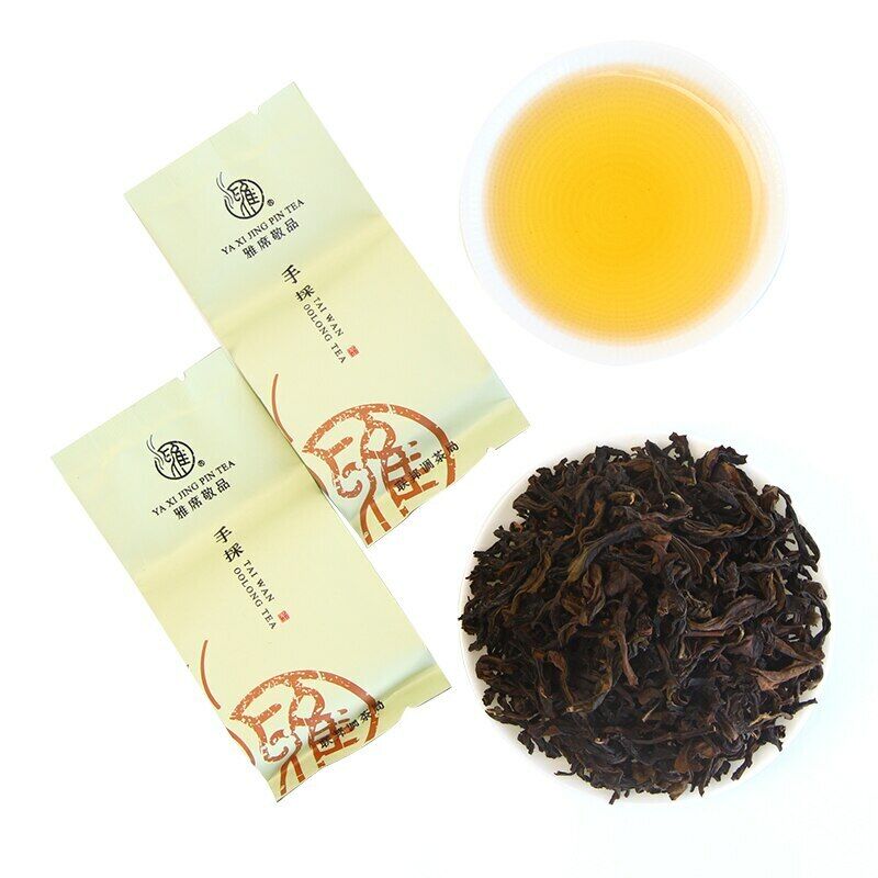 HelloYoung /Gabaron Oolong Tea Taiwan High Mountain Strips Shape Gaba Tea 105g