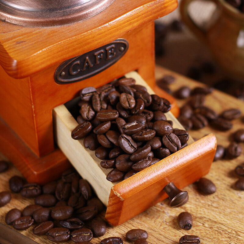 HelloYoung 500g Roasted Arabica Coffee Beans Charcoal Baking Medium Deep Roast Coffee Beans Secondary image