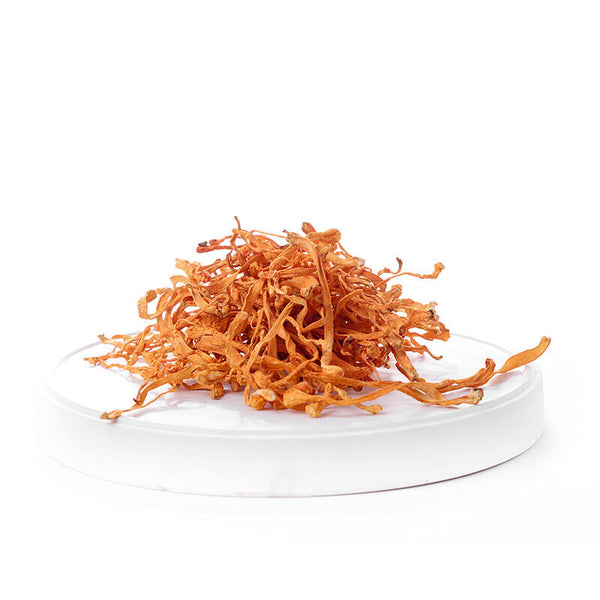 HelloYoung China Herbal Cordyceps Flower Ecology Cordyceps Militaris/Chong Cao Hua 50g-500g