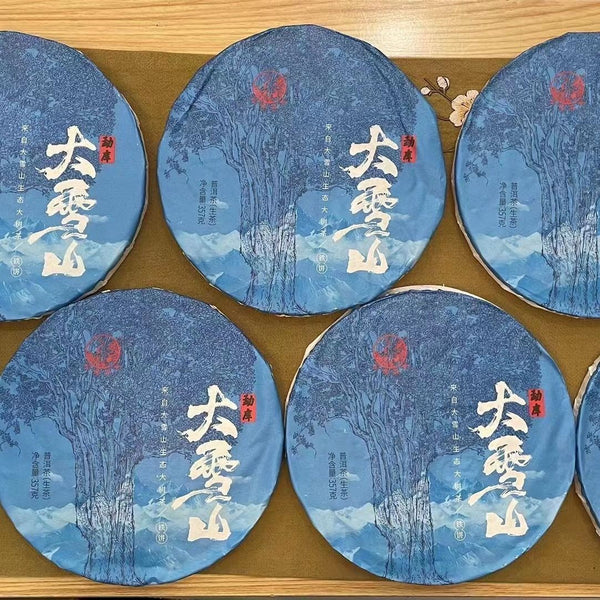 HelloYoung Xiaguan Mengku Big Snow Mountain Big Tree Tie Bing Puerh Puer Tea Raw 357g