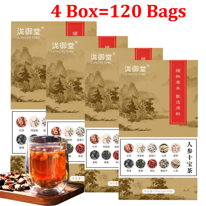 Herbal Ginseng Tea Kidney Tea Male Health Care Energy Supplement Male Enhancment