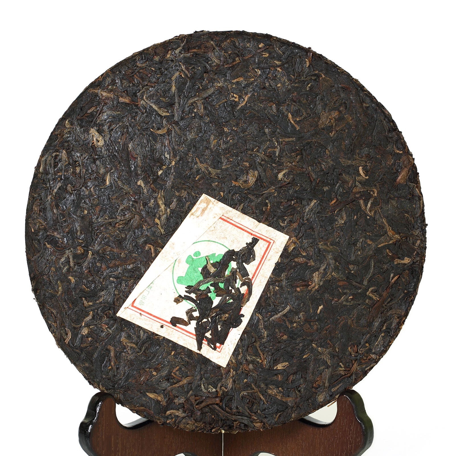 HelloYoung Year 357g Yunnan Silver Award Nanqiao Puer Pu'er Puerh Tea Raw Iron Cake Secondary image
