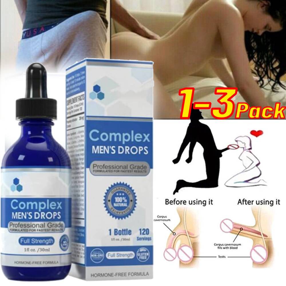 Natural Complex Men's Drops Secret Drops for Strong Men Men’s Drops Secondary image