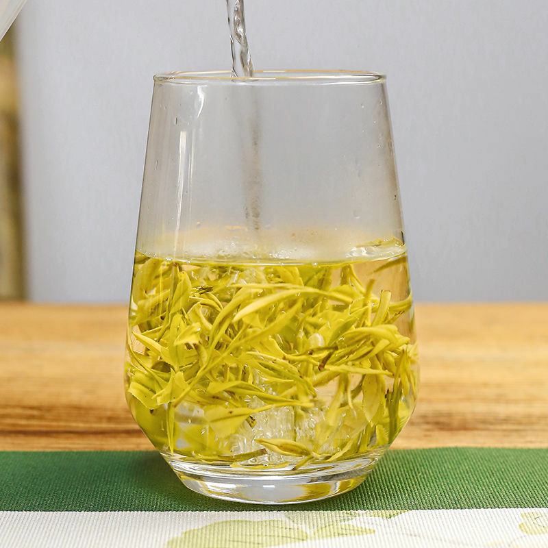 Premium Organic Anji Huang Jin Ya Golden Bud High Mountain Green Tea Anji BaiCha