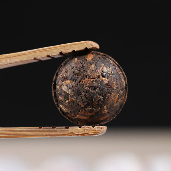 HelloYoung Haiwan Old Comrade CHEN XIANG Premium Mini Tuo Cha Puer Pu-erh Tea Ripe Pu'er