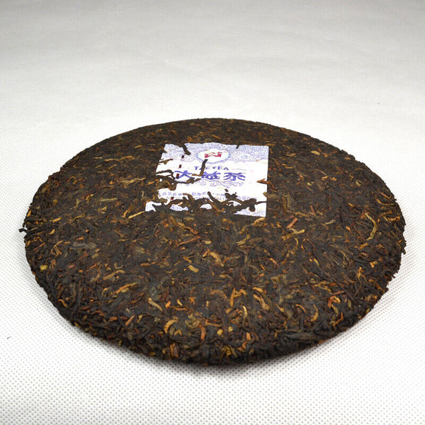 HelloYoung Menghai Dayi Pu'er Tea Lianyun TAETEA Pu-erh Puer Cooked Tea 357g Ripe