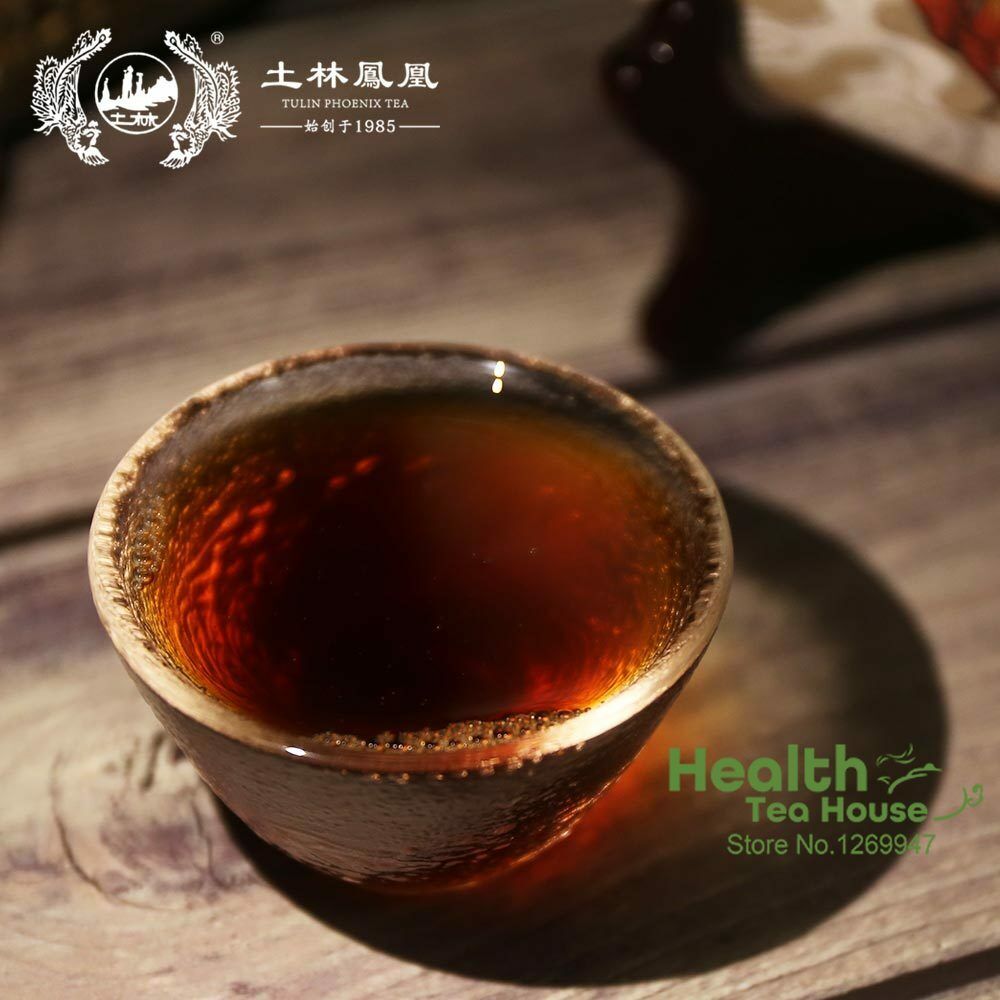 HelloYoung 2018 TuLin Phoenix Ripe Puer Tea "China Feng Huang" Shu Puerh Tea 357g