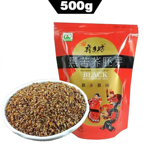 500g Feiner Kräutertee Schwarzer Tartary Buchweizen Tee Bitter Buchweizen Tee