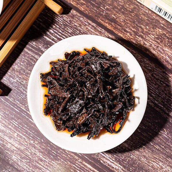 HelloYoung Yunnan Menghai Zhong Cha Famous Classic 7581 Puerh Ripe Brick Puer Tea 250g