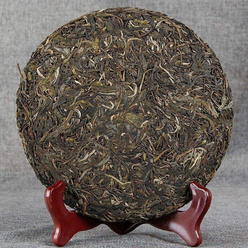 HelloYoung Year Yunnan Old Tree Shen Puer Tea Spring of Jingmai Raw Puer Tea Cake 357g