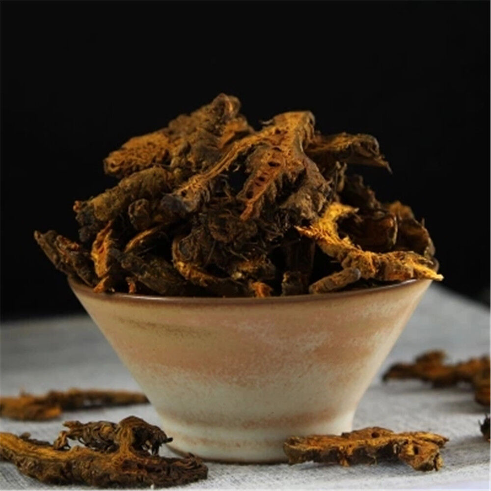 HelloYoung 100% Pure Rhizoma Coptidis Yellow Thread Powder Chinese Herbal Medicine 8.8oz