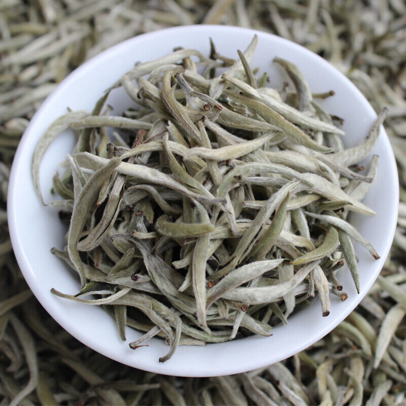 HelloYoung Chinese Silver Needle White Tea Silver Needle Organic Bai Hao Yin Zhen Tea 250g Secondary image