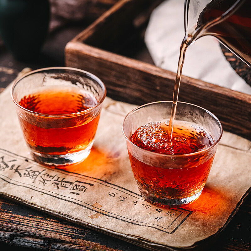 Junyin Gan Chun *  ZhongCha ChinaTea Puer Cooked Tea Pu'er Ripe Tea 357g