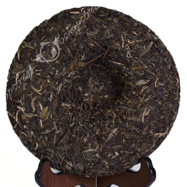 HelloYoung yr 357g Organic MengKu Overlord Ancient Tree pu'er Puer puerh Tea Raw Cake