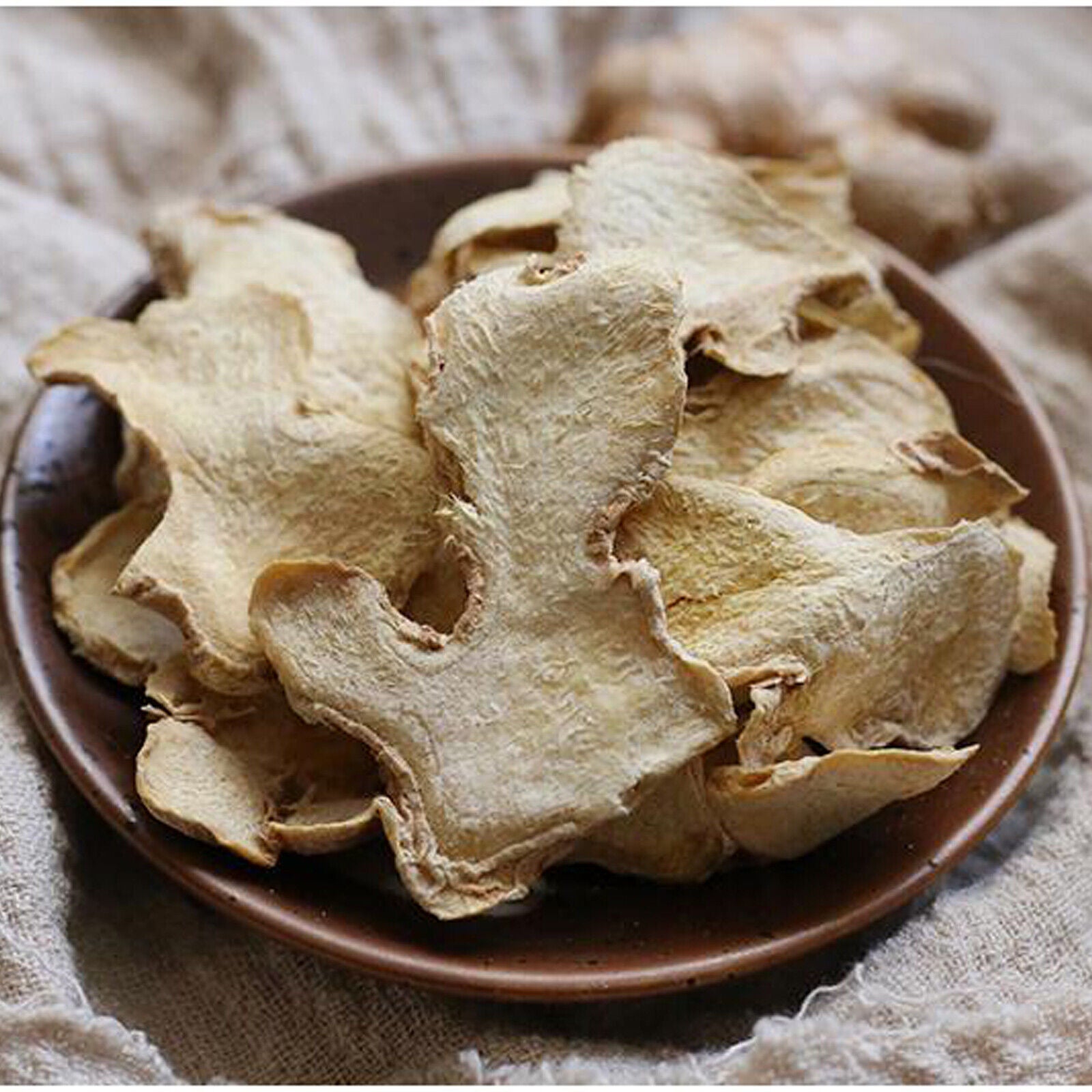 HelloYoung Natural Dried Ginger Slices Gan Jiang Pian Health Care Green Food  Canned 250g Main image