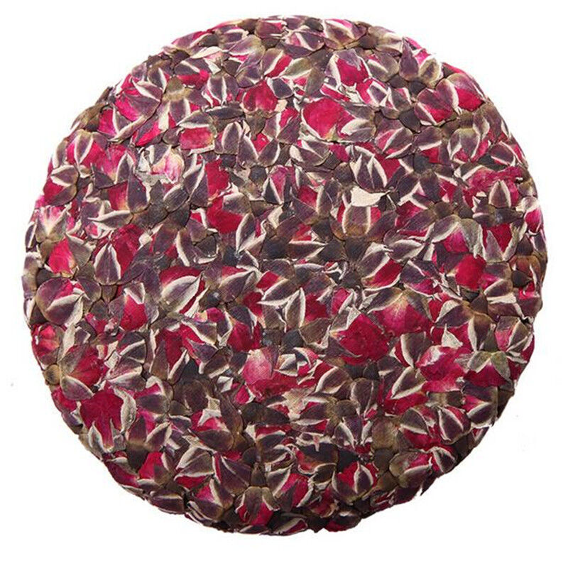 HelloYoung Organic Dried Rose Tea Healthy Drink Chinese Herbal Tea Top Flower Tea Cake 200g