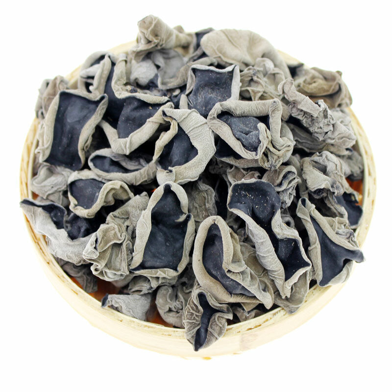 Dried Black Fungus Mu Er Chinese Wood Ear Jew's Ear Food Mushroom Natural 250g Main image
