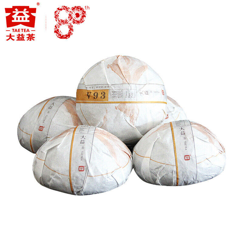 HelloYoung Menghai V93 Classic Ripe Pu'er Tea Dayi Ripe Shu Pu Er Tuocha Tuo Cha 500g