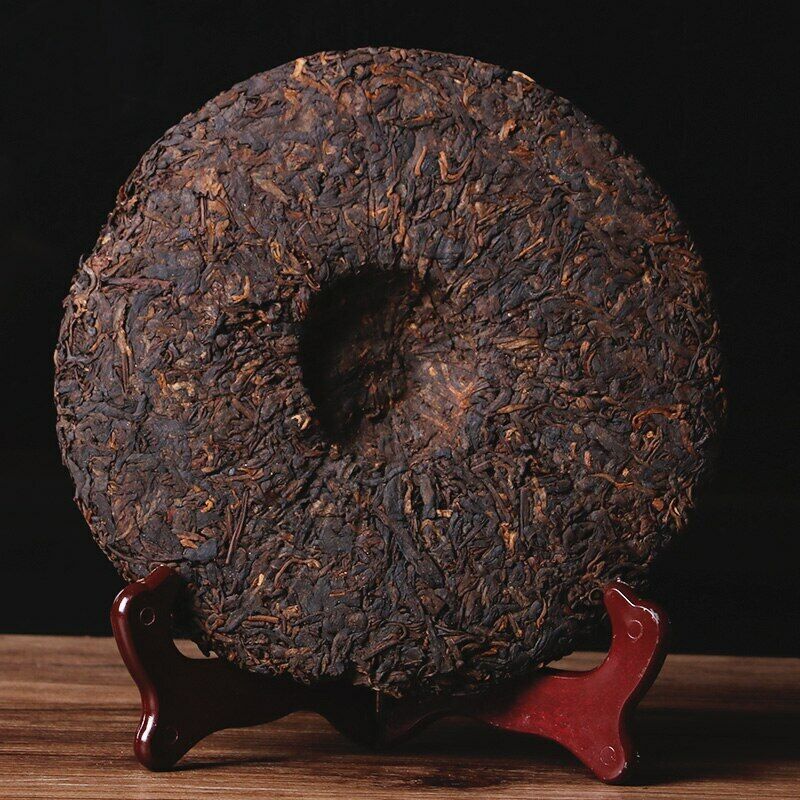 HelloYoung Menghai Qizi Cake Shu Puer Tea Fuhai 7576 Ripe Puer Tea 357g