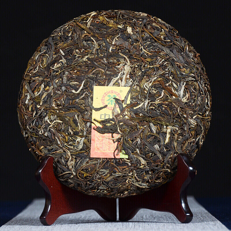 HelloYoung Zhangcha ChinaTea Classic Big Red Seal Pu'er Raw Tea Pu-erh Yuan Cha 357g