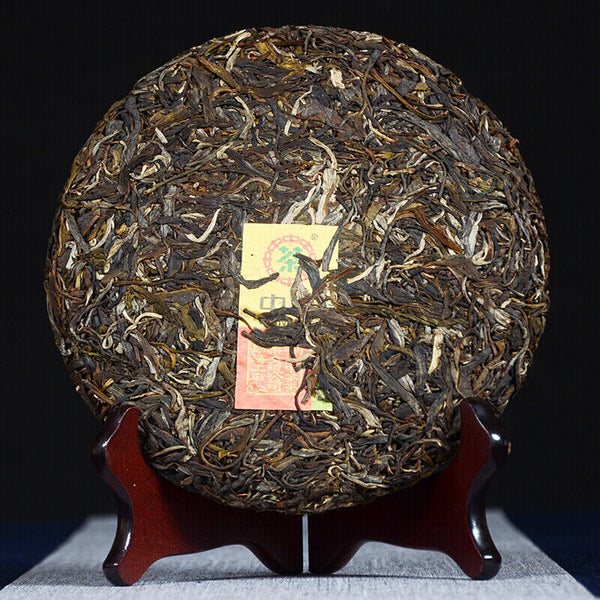 HelloYoung Zhangcha ChinaTea Classic Big Red Seal Pu'er Raw Tea Pu-erh Yuan Cha 357g