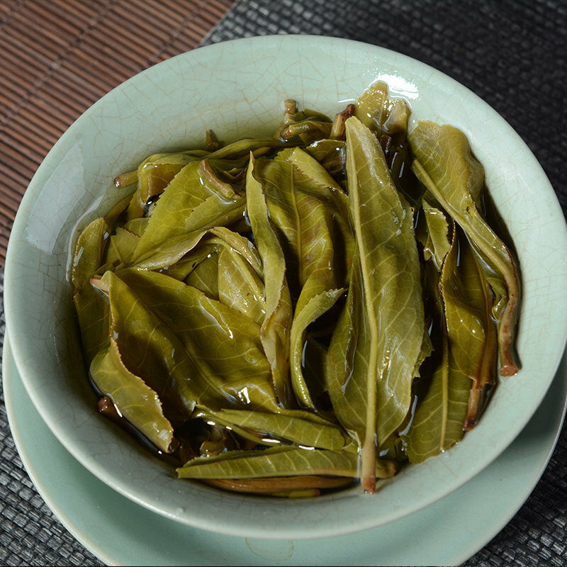 TemuTea 357g Pu'er Tea Raw Puer Tea  Lincang Tea Mengku Old Tree Tea District Qizi Cake