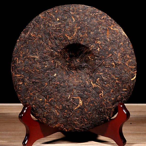 HelloYoung Zhong Cha Ripe Purerh Tea 7571 Shu Puer Menghai Chinese Tea 357g