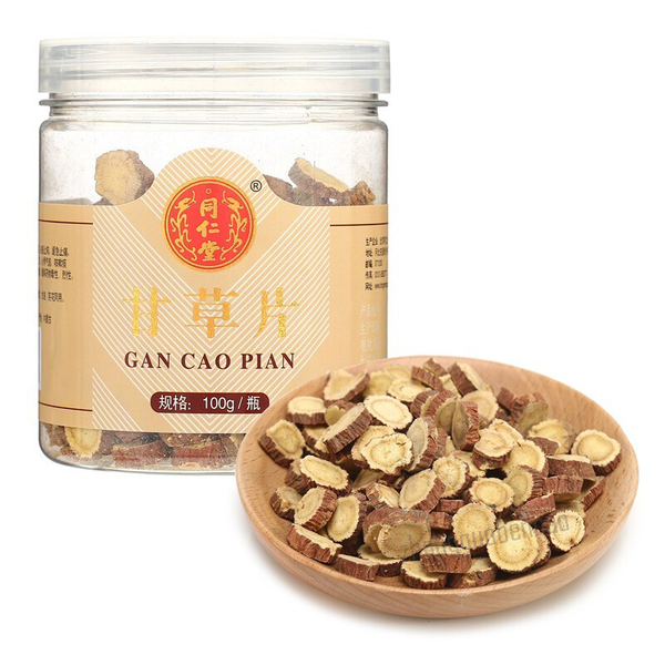 Tongrentang Gancaopian 同仁堂甘草片