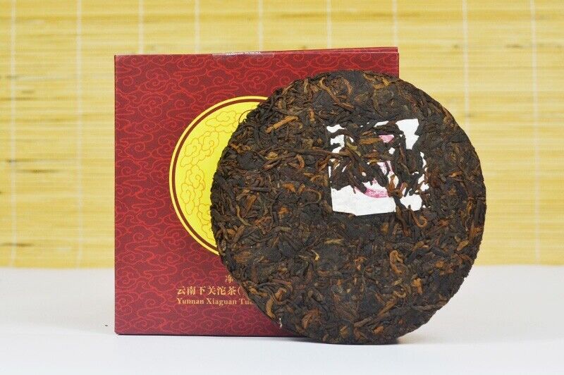 HelloYoung HONG YUN ROUND CAKE * XiaGuan Tuocha Pu'er Puer Puerh Ripe Shu 100g