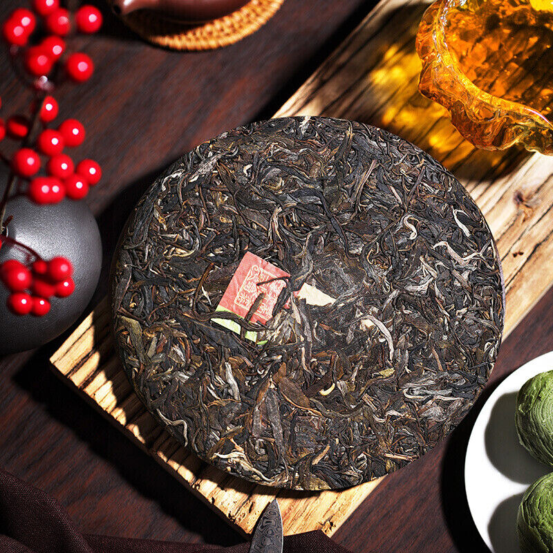 HelloYoung Old Tree Chunqiu San Hao Raw Pu-erh Sheng Cha 357g Zhongcha Pu'er Puer Tea