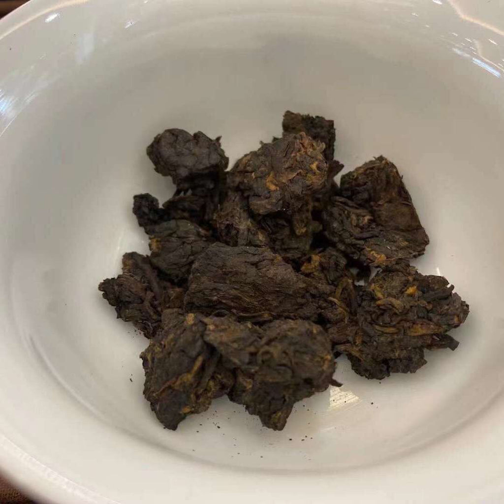 TemuTea 250g Ripe Puerh Tea Brick Yunnan Dayi Cooked Puer Tea