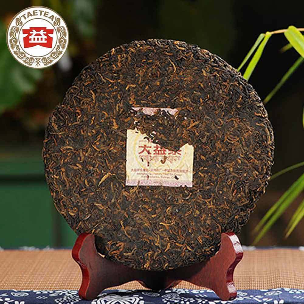 HelloYoung yr TAETEA 7572 (Batch 201) Ripe Puer Tea 357 g Dayi Shu Pu-erh Tea Cake