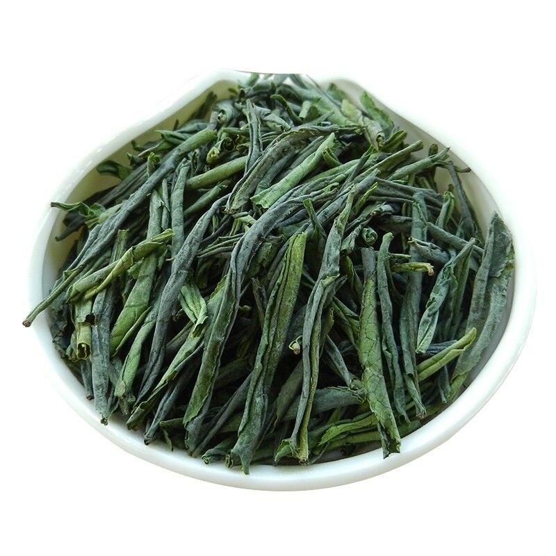 HelloYoung Organic Green Tea Chinese Early Spring Ecology Loose Leaf TeaNew Lu An Gua Pian Main image