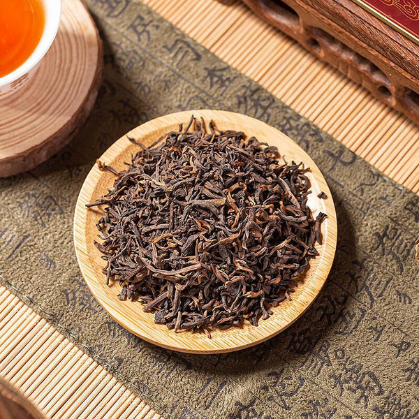 HelloYoung CHINATEA Brand Yunnan Ji Xiang Ru Yi Loose Pu-erh Tea 200g Ripe Puer Pu'er Tin