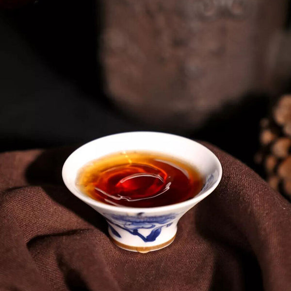 Special Batch 191 Ripe Puer Yunnan Old Comrade Haiwan Shu Pu'er Tea 400g