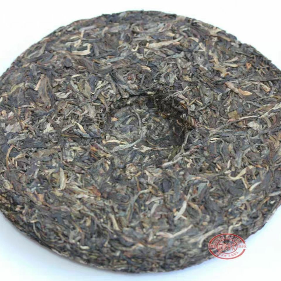 HelloYoung Shuangjiang Mengku Special Grade Green Cake Pu'er 400g Raw Puer Pu-erh Tea