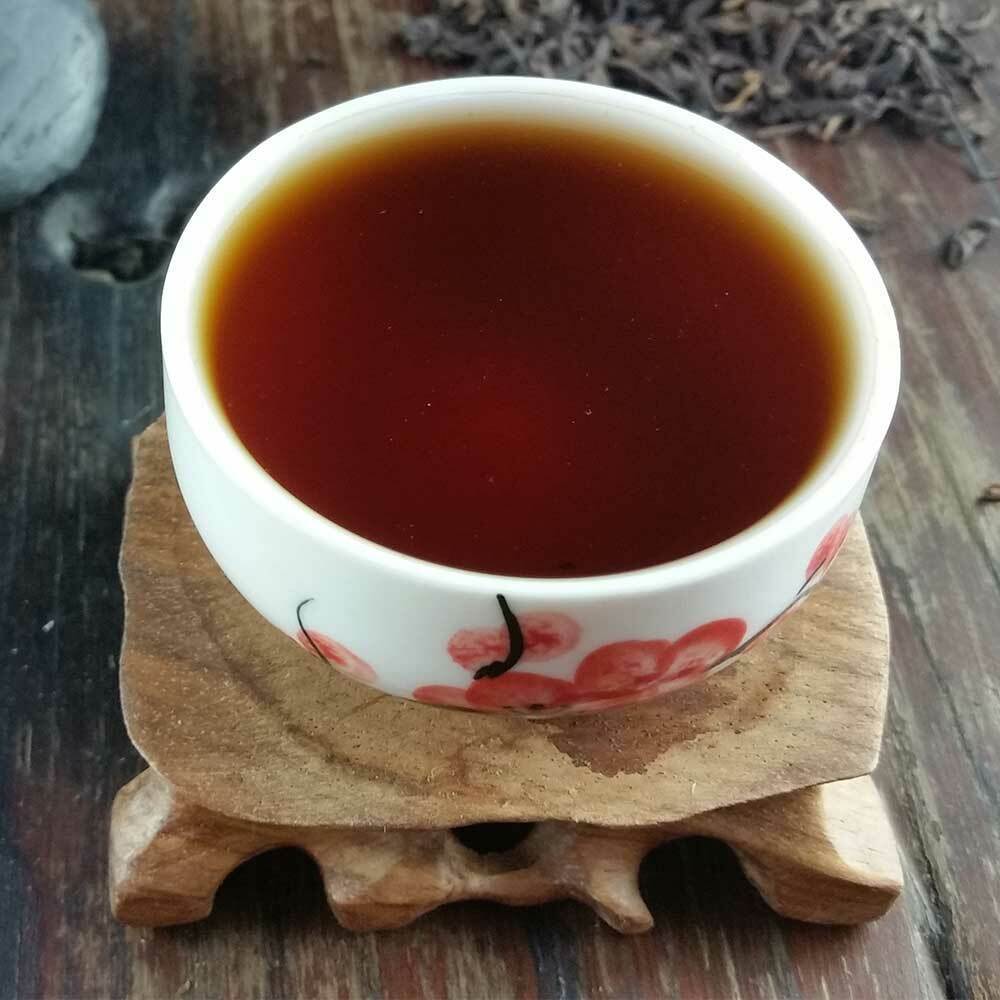 HelloYoung China Yunnan Tea Good For Slimming Loose Puerh 250g Ripe Puer Tea Pu-er Premium