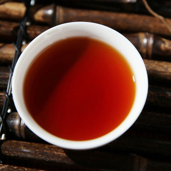 HelloYoung Zhong Cha Ripe Puer 7581 Shu Pueh Tea Brick Yunnan Box Tea 250g