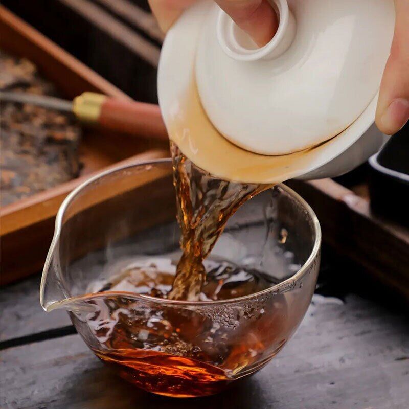 HelloYoung Haiwan Shu Puerh Tea MengHai QiZiBing Ripe Puer Tea Cake 357g